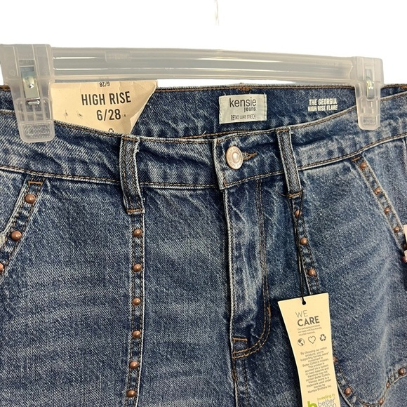 3/$30 🍂 Kensie Georgie High Rise Flare Jeans - Picture 5 of 7